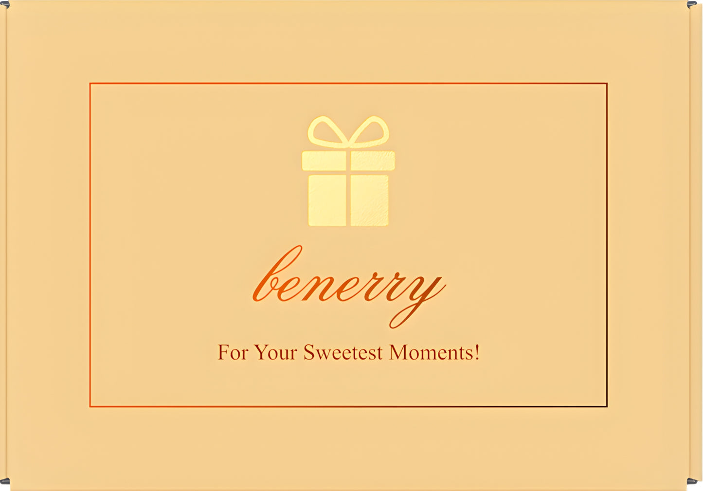 Golden Indulgence Letterbox Gift Box