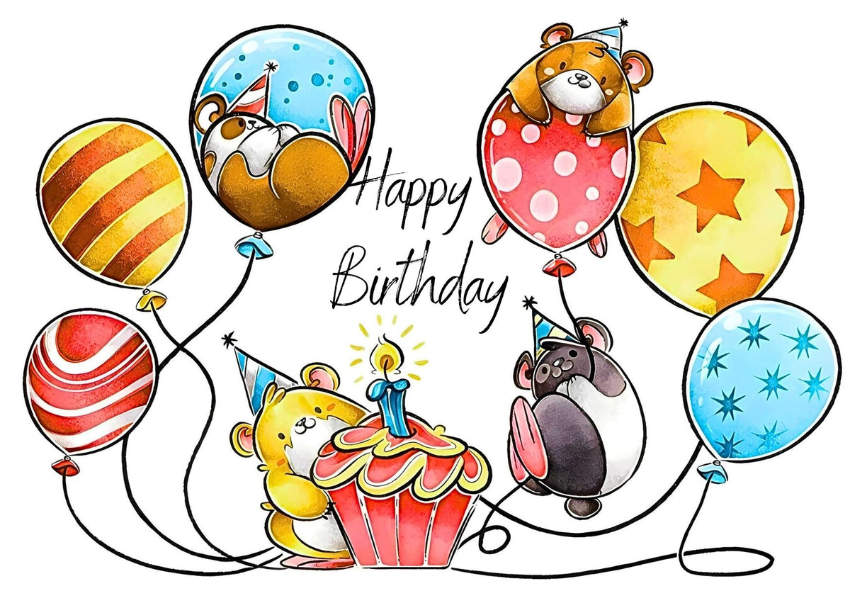 Birthday Kids Card – front