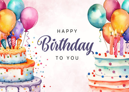 Birthday Kids Card – front