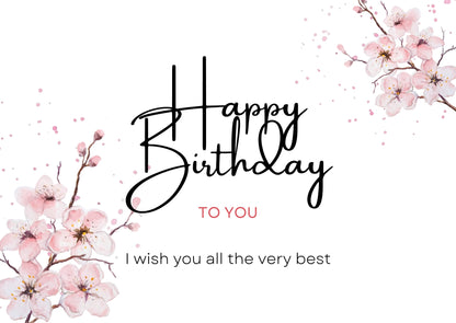 Birthday Card front