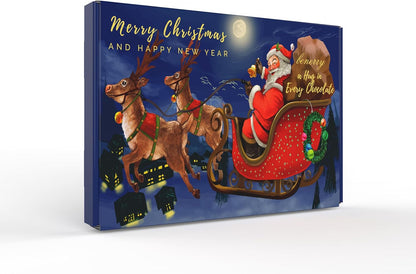 Nestlé Chocolate Gift Box – 9 Treats | Christmas Blue Gift Box
