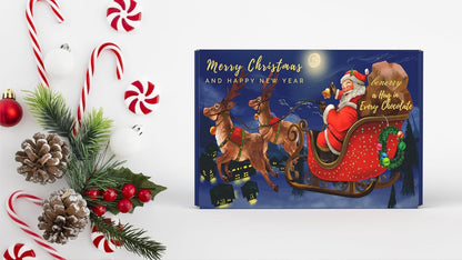 Nestlé Chocolate Gift Box – 9 Treats | Christmas Blue Gift Box