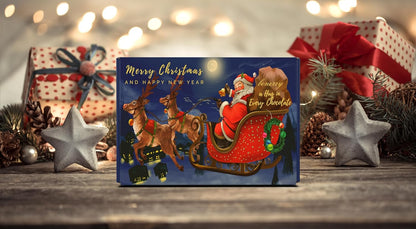 Nestlé Chocolate Gift Box – 9 Treats | Christmas Blue Gift Box