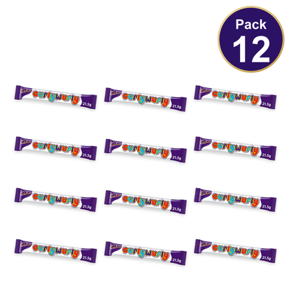 Cadbury Curly Wurly Chocolate Bar 21.5g — Pack of 12
