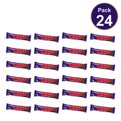 Cadbury Wispa Chocolate Bar 36g — Pack of 24