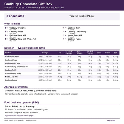 CAD_8 – product label – page 1 of 2