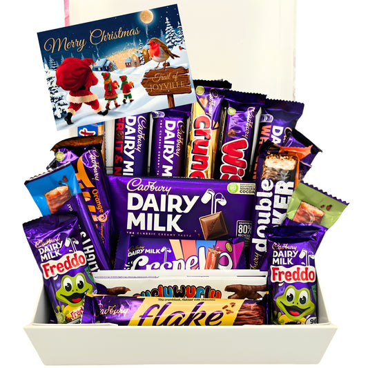 Cadbury Gift Box 24 Treats Christmas Floral Magnetic