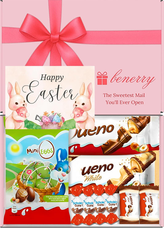 Kinder Chocolate Gift Box 9 Treats Easter for Kids Pink