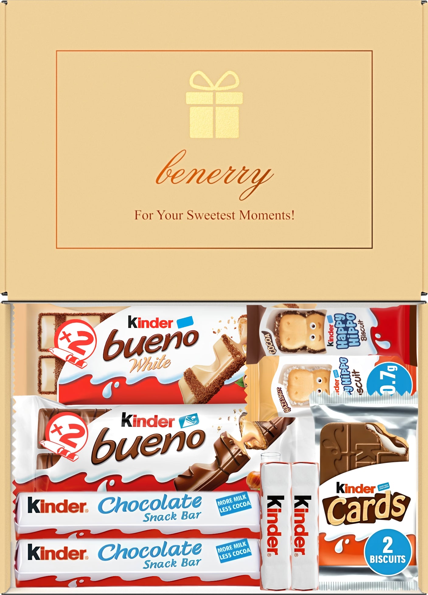 Kinder Chocolate Gift Box 9 Treats Any Occasion Beige