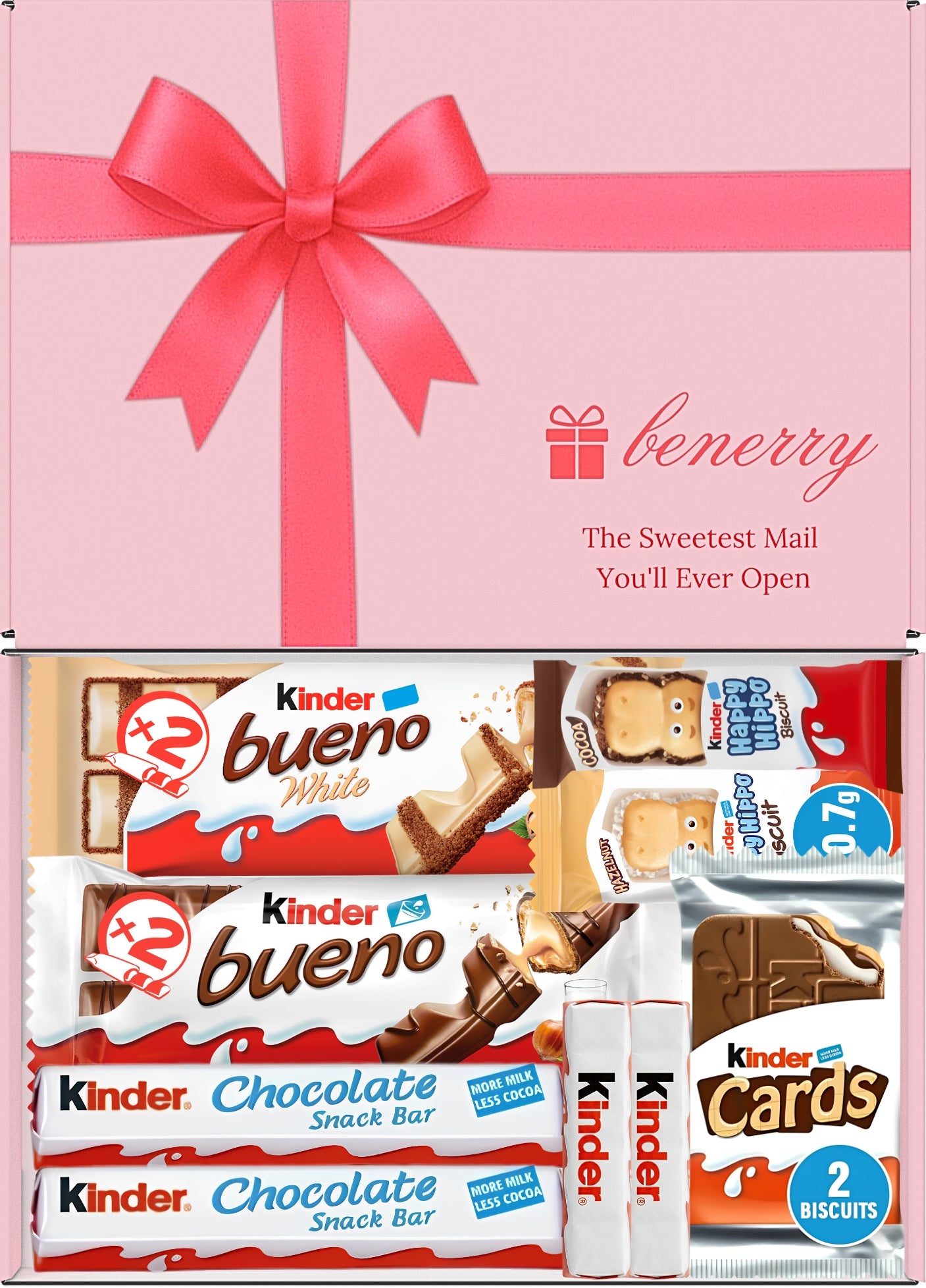 Kinder Chocolate Gift Box 9 Treats Any Occasion Pink