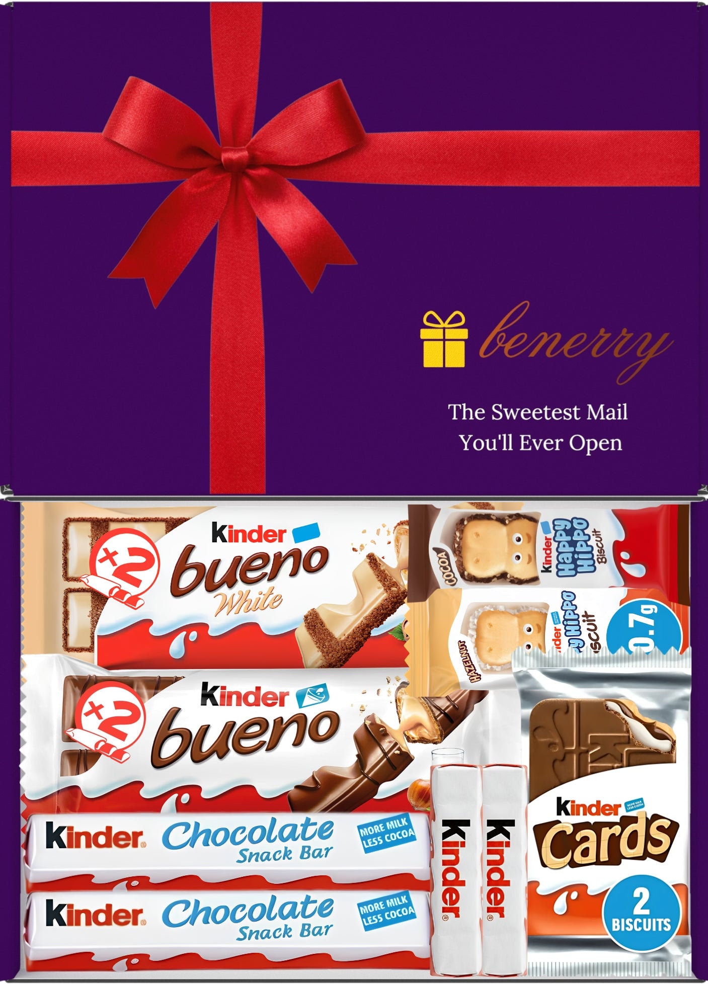 Kinder Chocolate Gift Box 9 Treats Any Occasion Purple