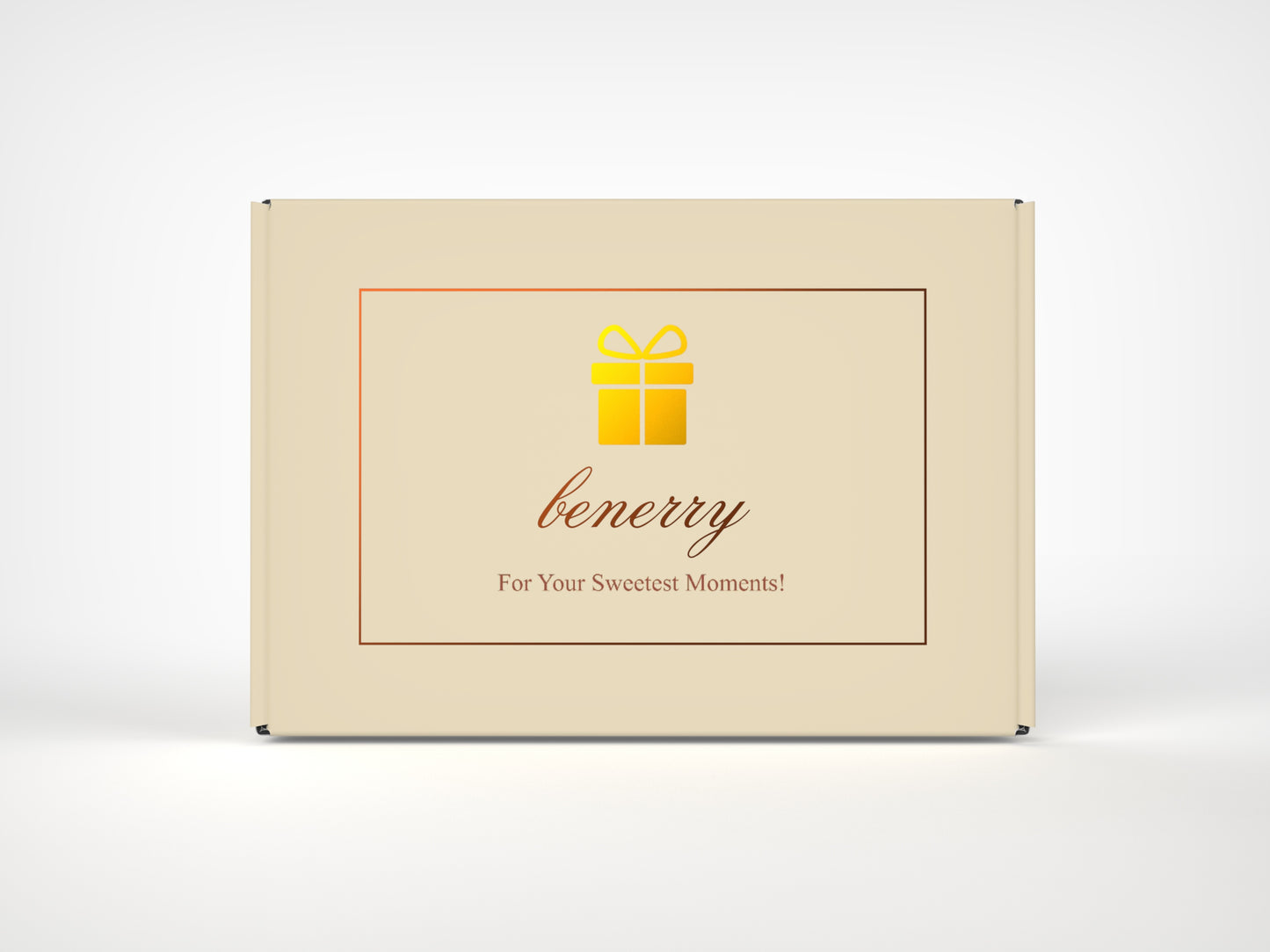Cadbury Beige Gift Box – open