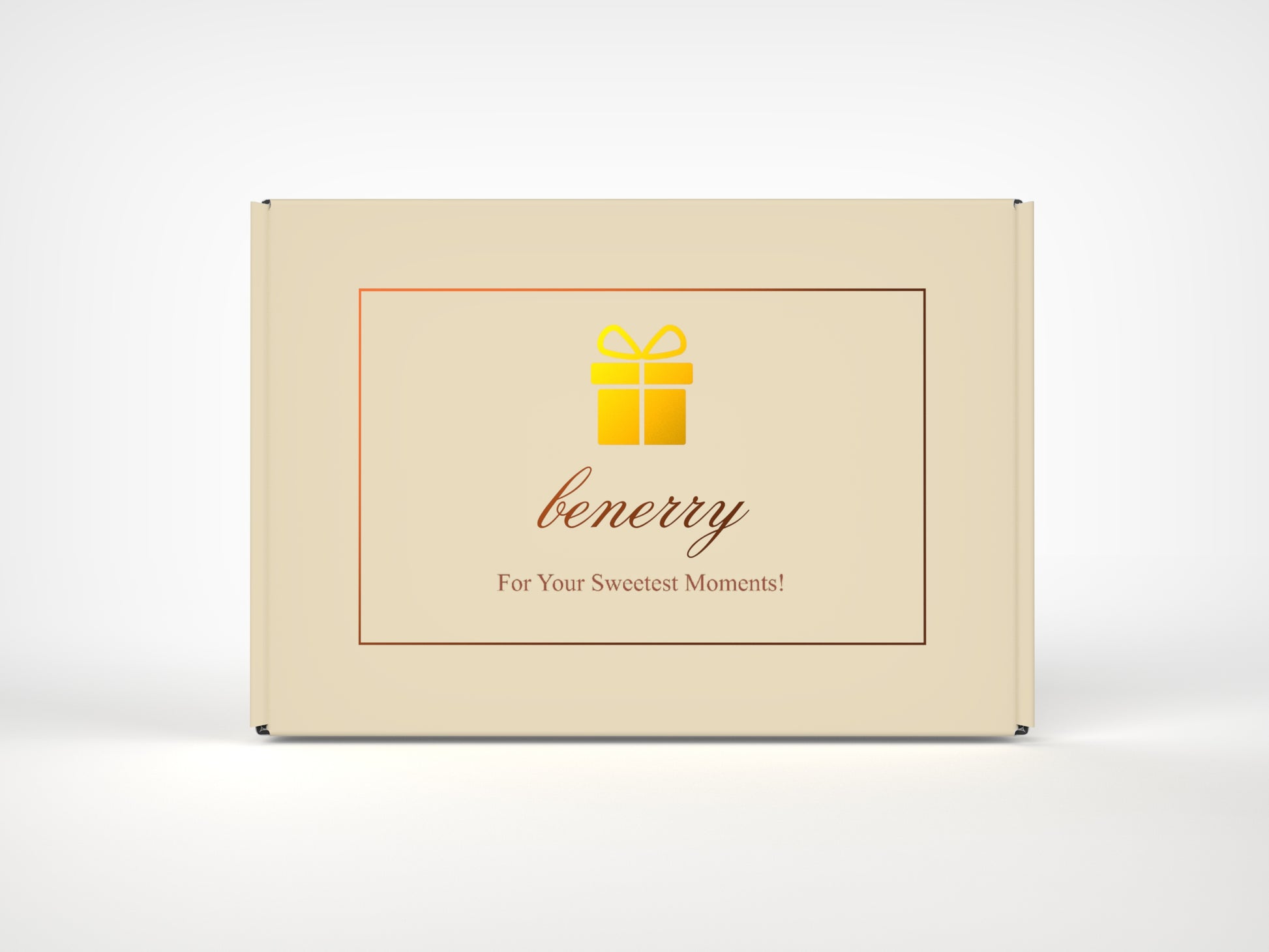 Cadbury Beige Gift Box – open