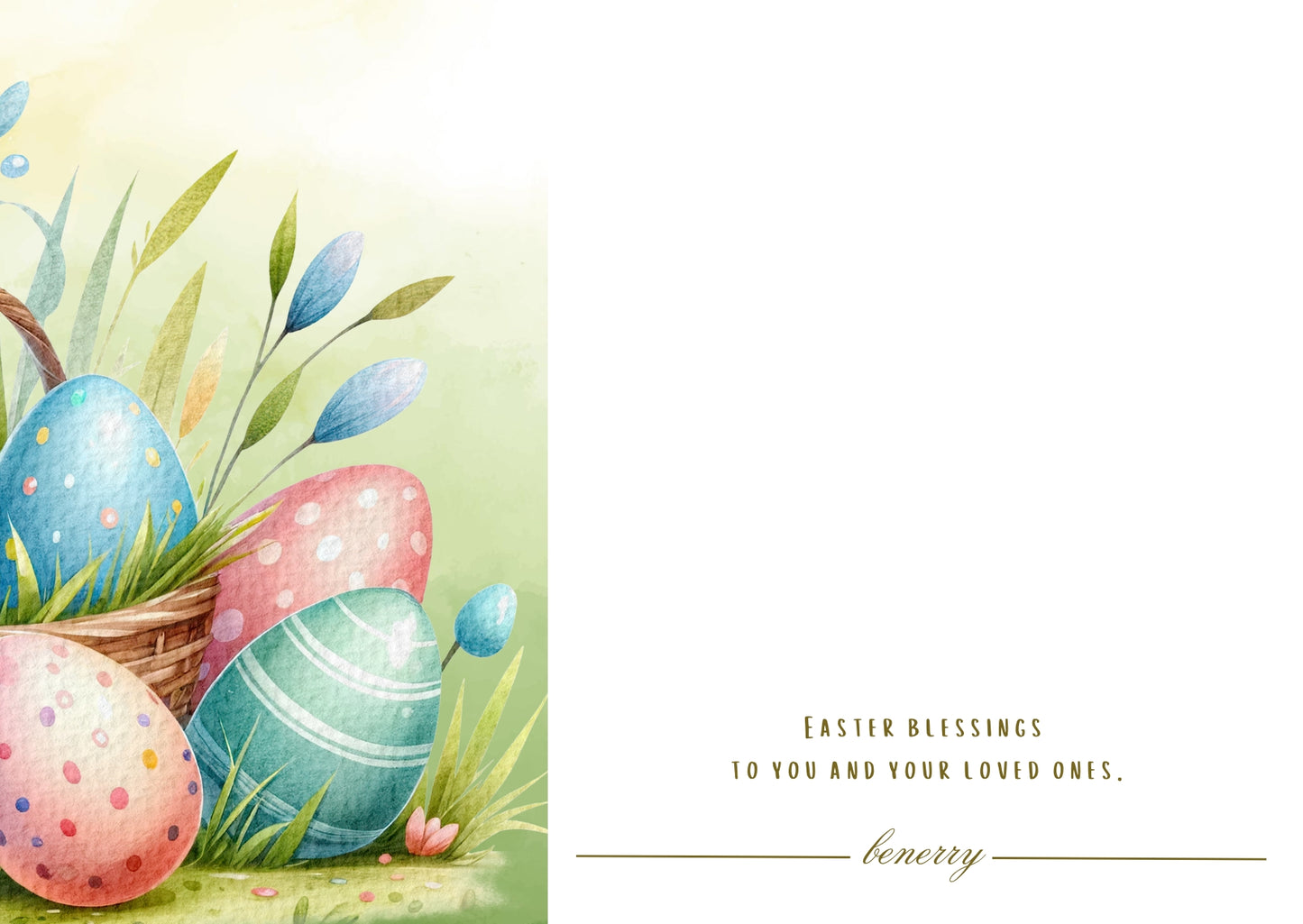 Easter Card – inside