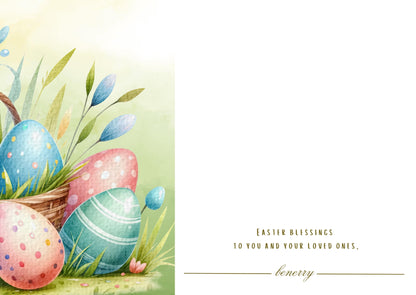 Easter Card inside