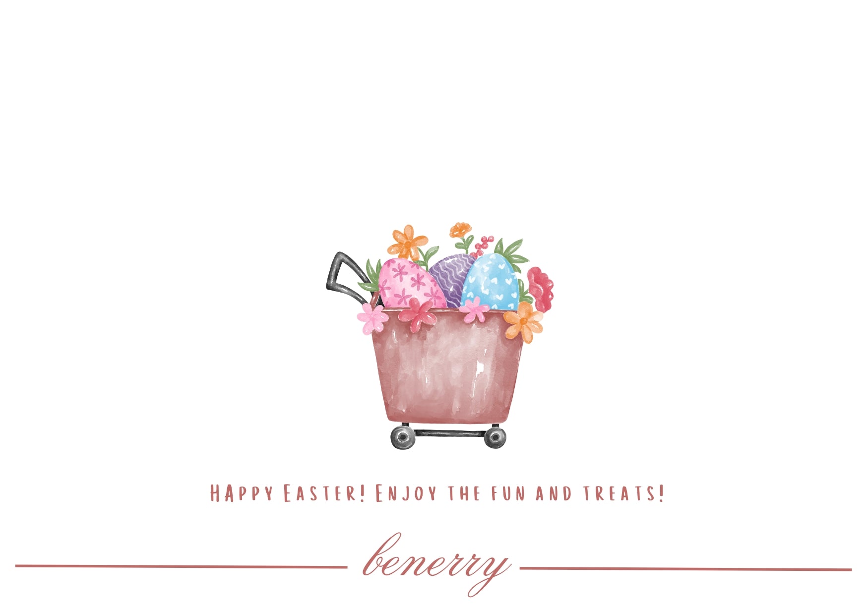 Easter Kids Card – inside