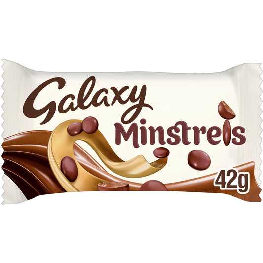 Galaxy Minstrels Milk Chocolate Buttons Bag 42g