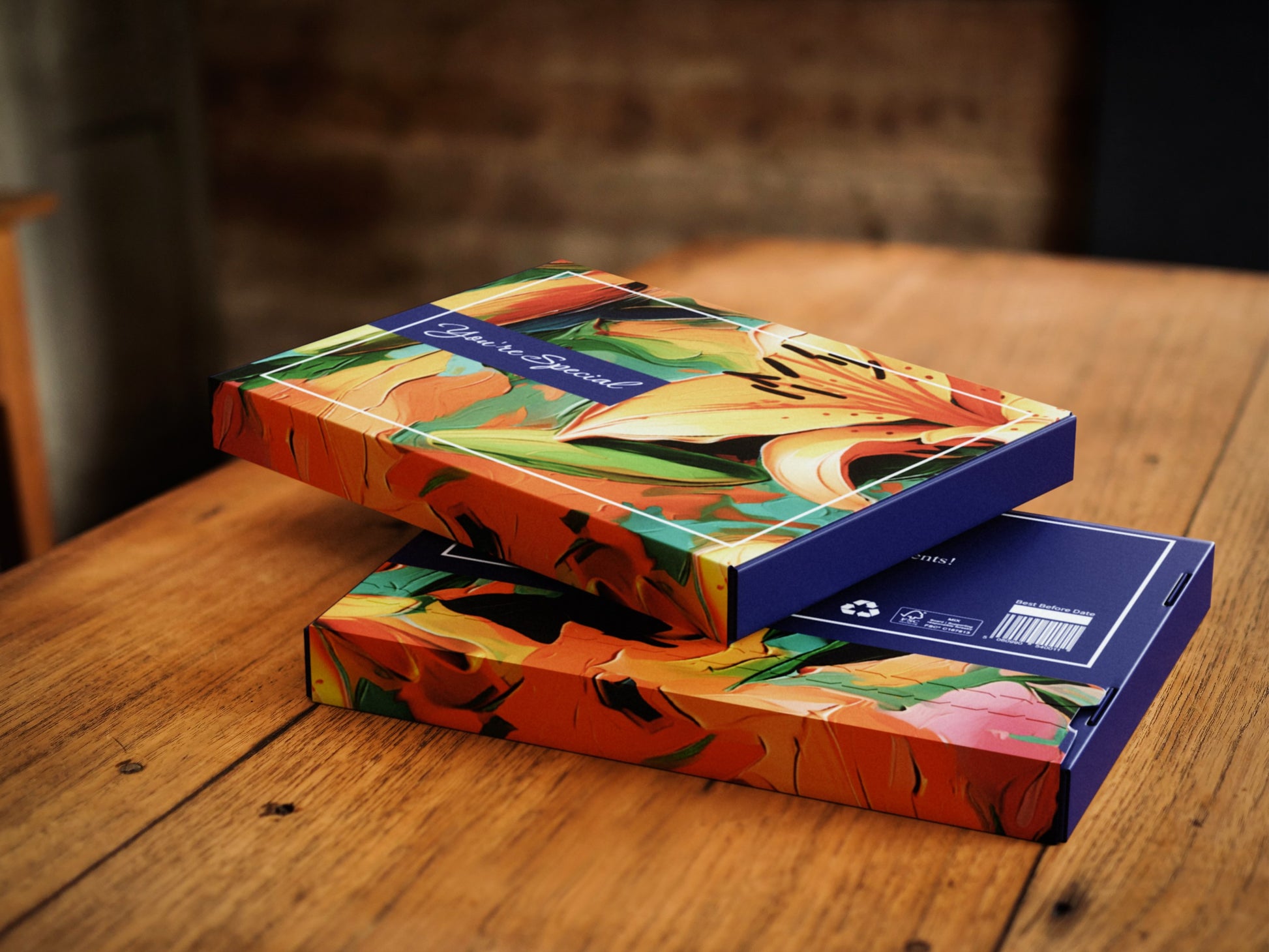 Cadbury Letterbox Box – contents