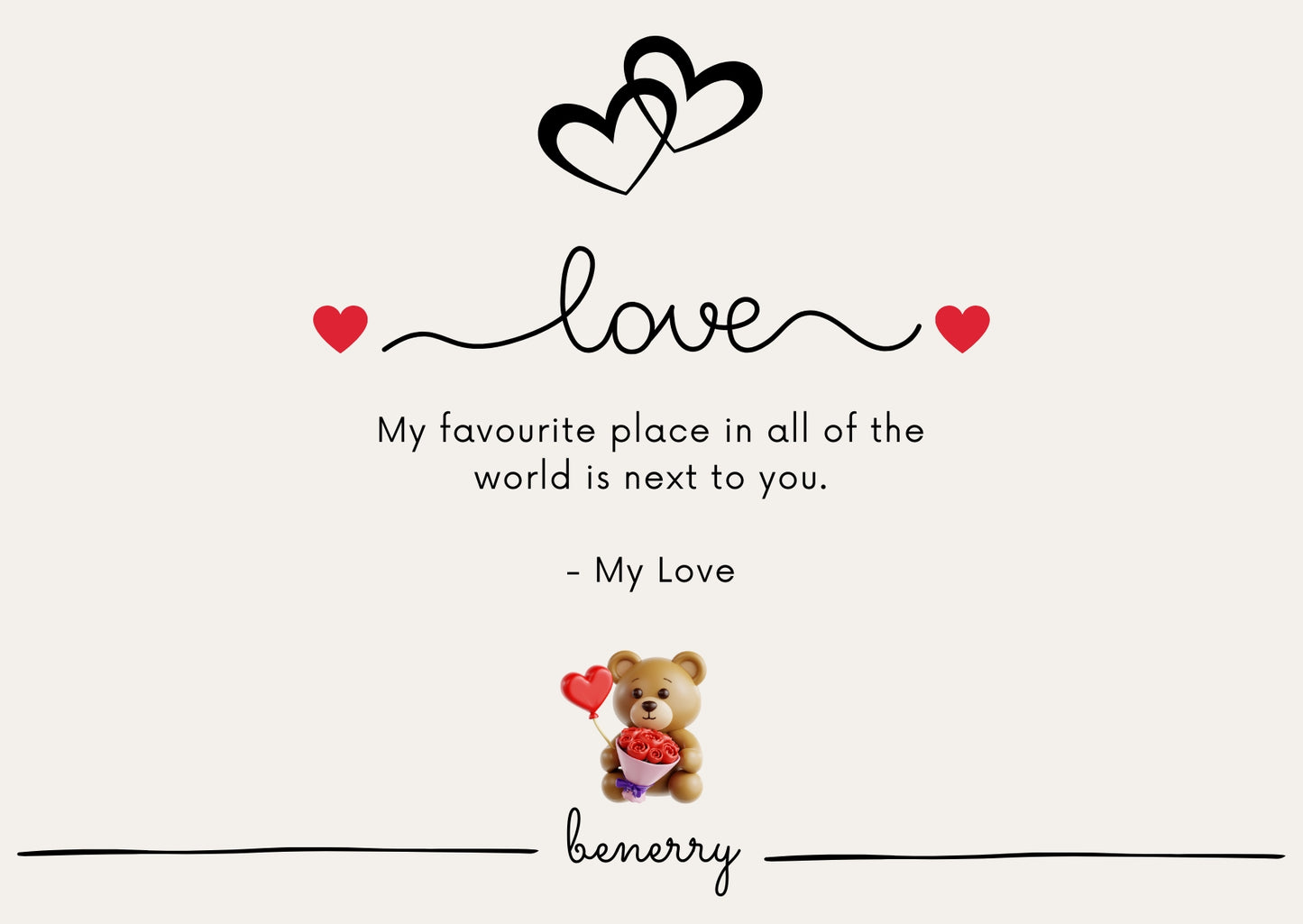 Love Card – inside