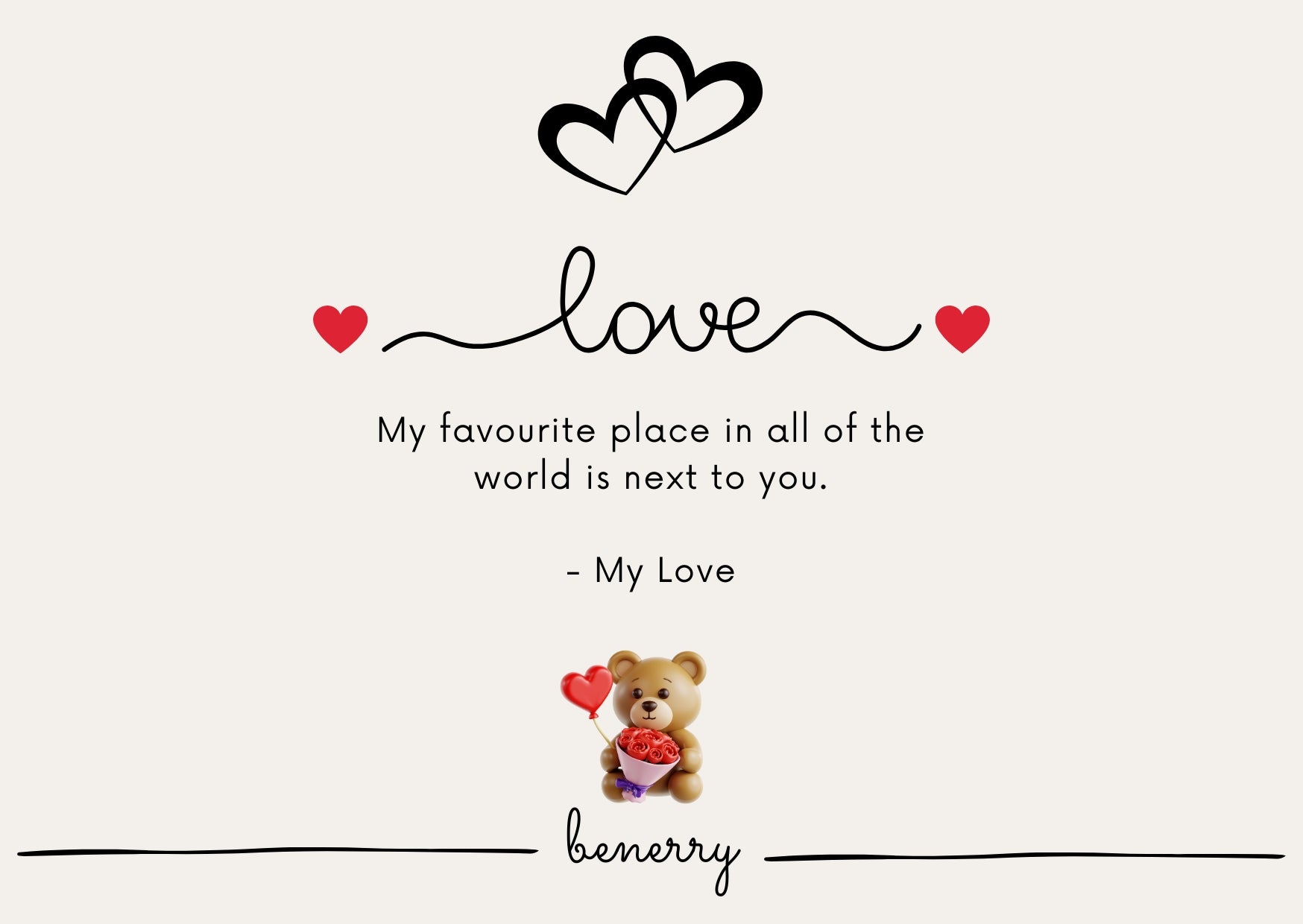 Love Card – inside