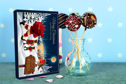 Christmas navy gift box view 5