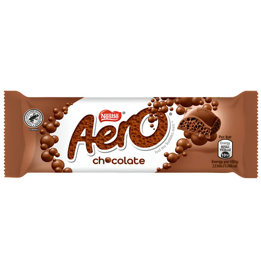 Nestlé Aero Bubbly Milk Chocolate Bar 27g