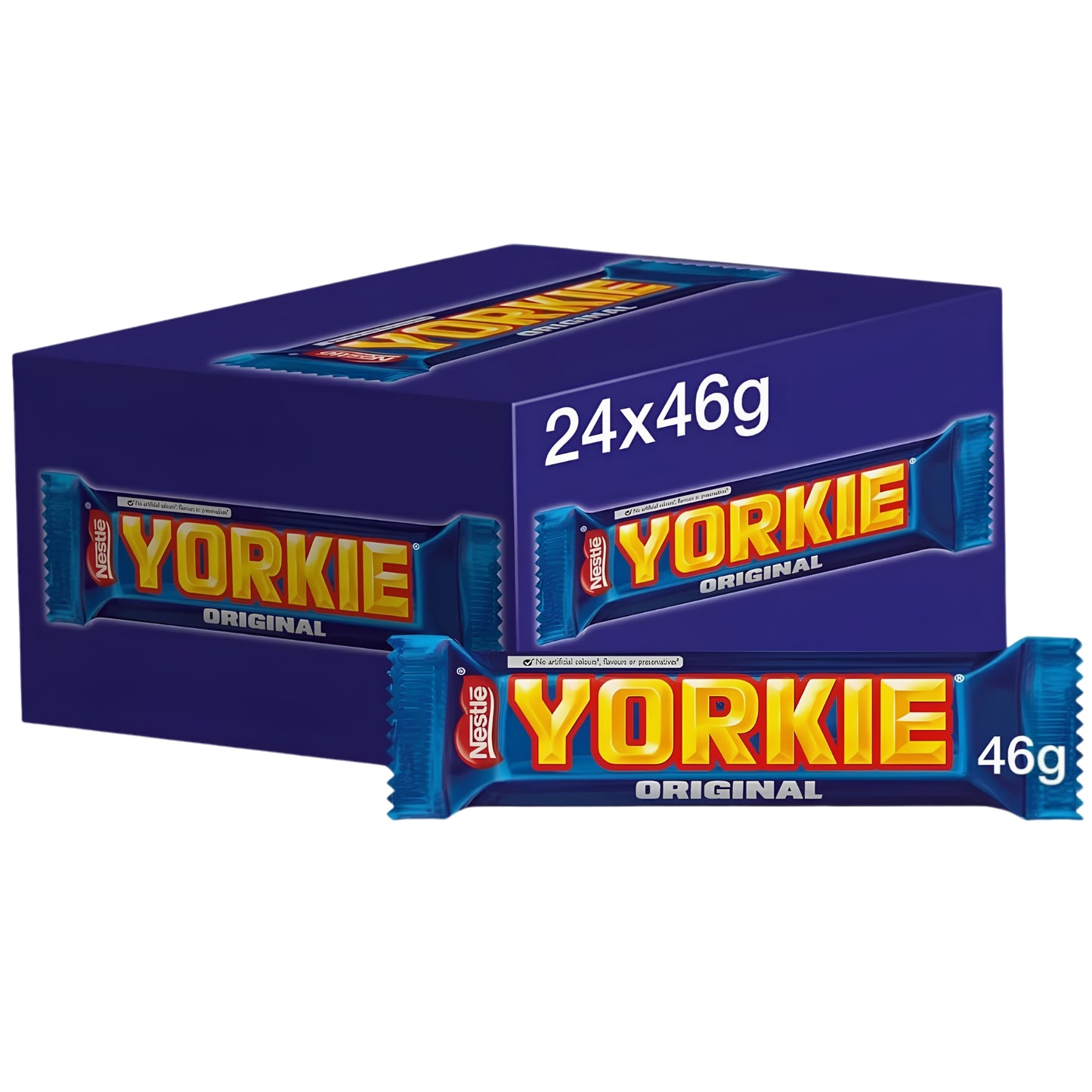 Nestlé Yorkie Milk Chocolate Bar 46g Full Case