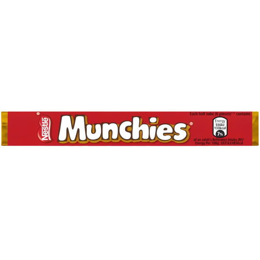 Nestlé Munchies Milk Chocolate Tube 52g
