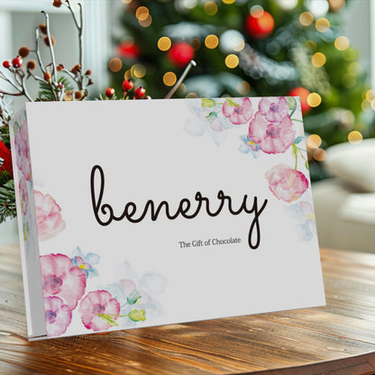 Floral Pattern Magnetic Gift Box