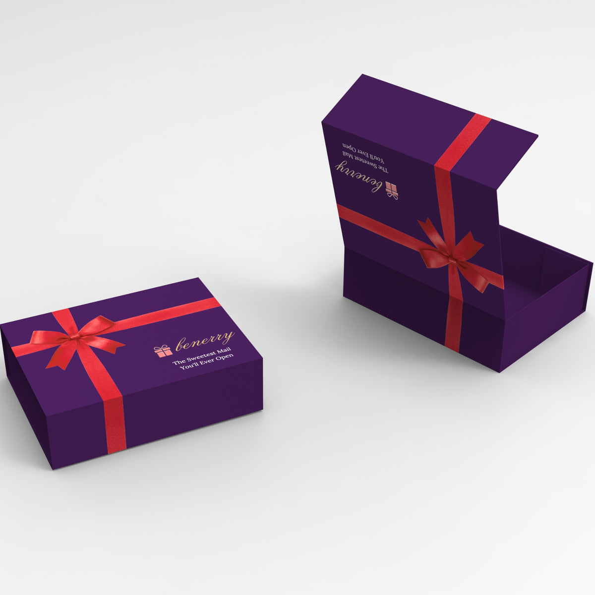 Purple Magnetic Gift Box
