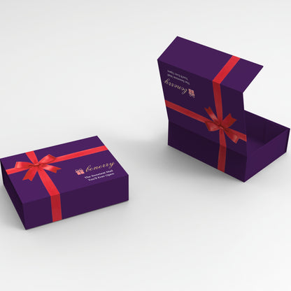 Purple Magnetic Gift Box