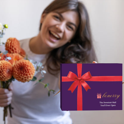 Purple Magnetic Gift Box