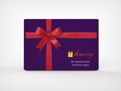 Kinder Purple Gift Box – open