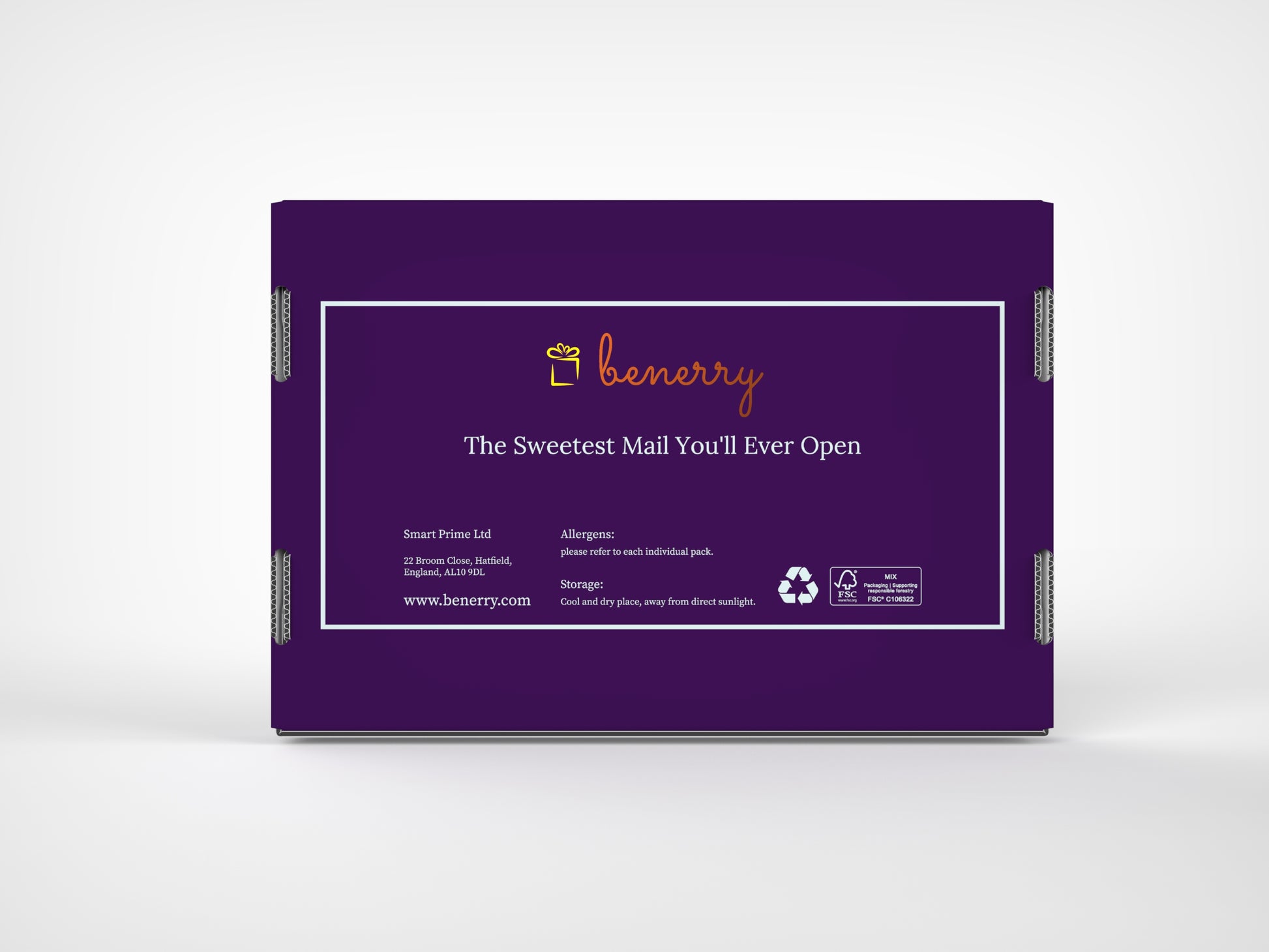 Kinder Purple Gift Box – detail