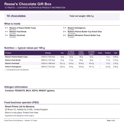REE_10 – product label – page 1 of 2